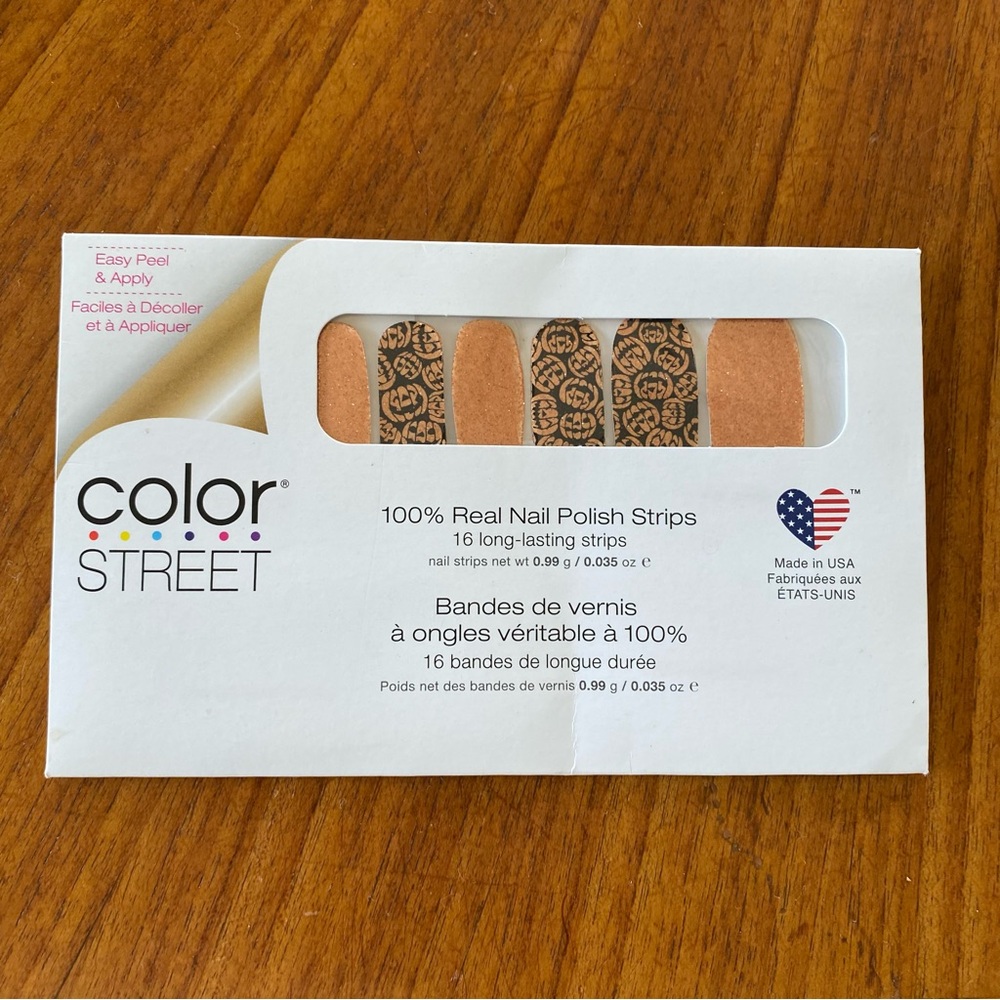 4/$25 Color Street Press-On Nail Strips “Jack of all Trades” NWT